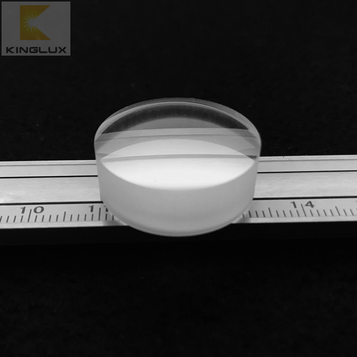 24mm UV LED quartz glass lens biconvex lens
