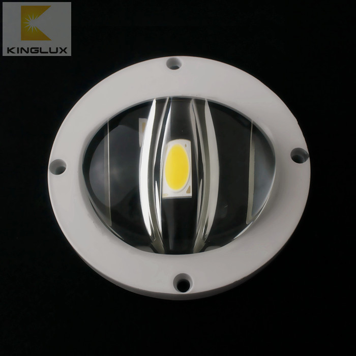 92mm  street led 138*80 degree Optical Glass Lens for COB  50W 50W 150W High Power Leds