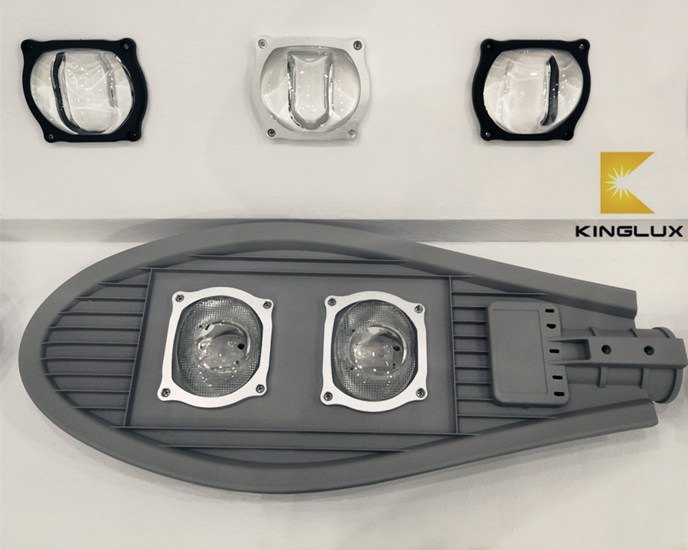 aluminium led street light housing and glass lenses