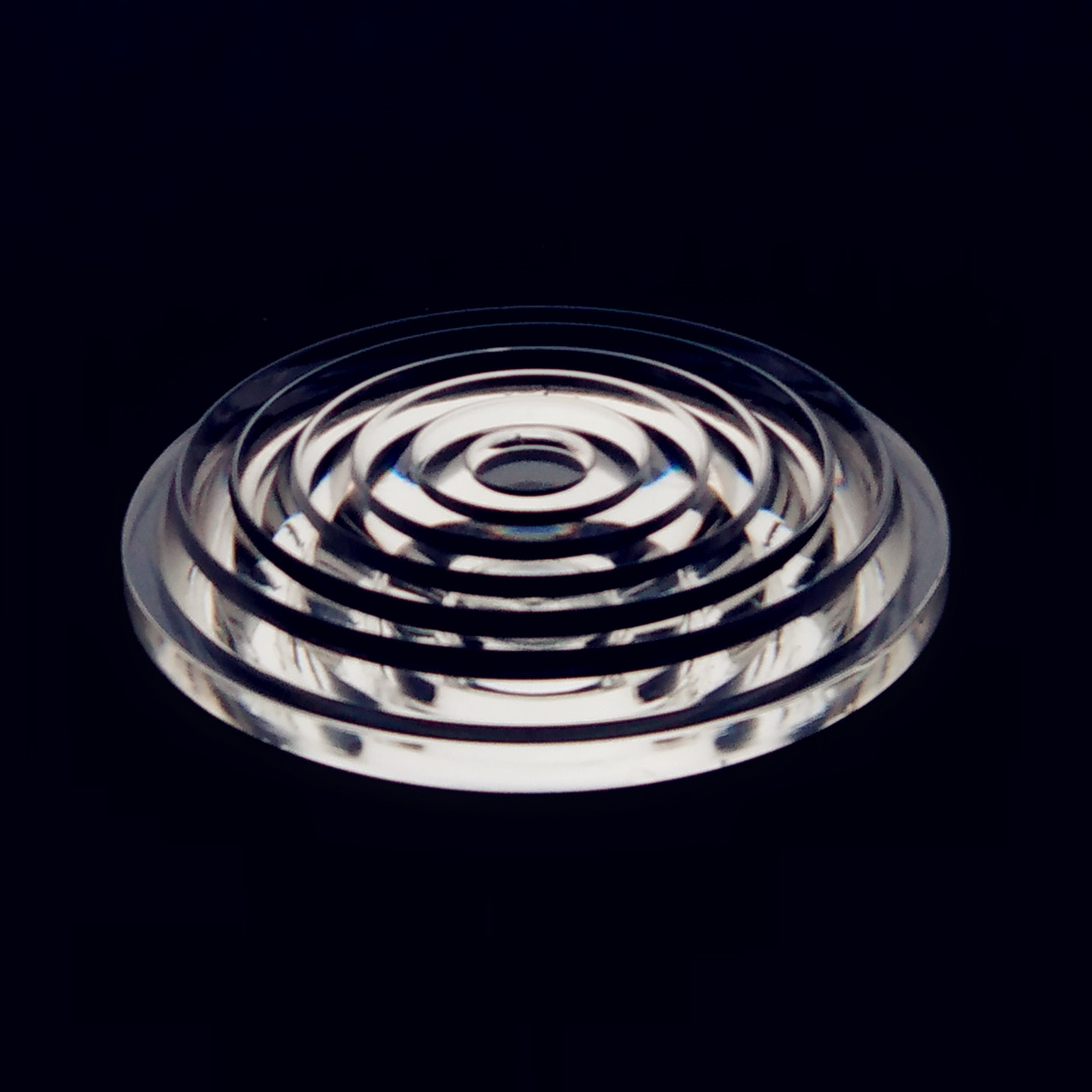 borosilicate glass 3.3 led fresnel lenses 78mm diameter for led stage lights