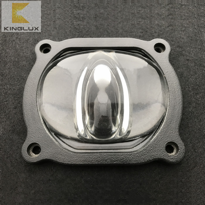 led street light TYPE2 concave convex optical led borosilicate glass lenses