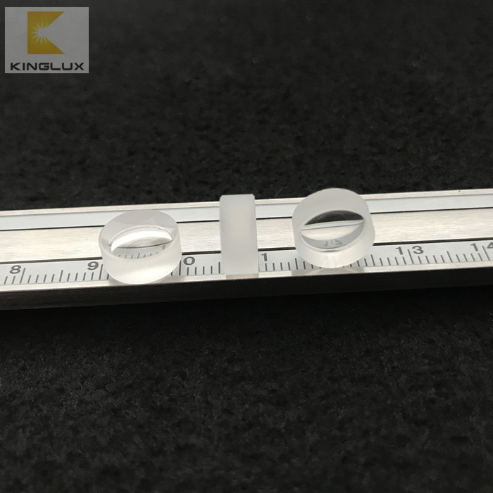 bi-concave UV led chip UVA UVB UVC quartz glass fused silica lens 10mm